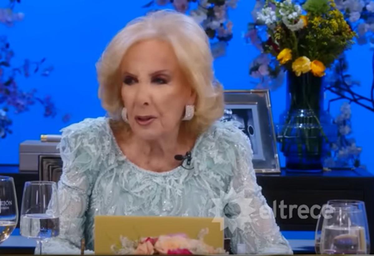Mirtha.. Foto: Agencia NA (eltrecetv).