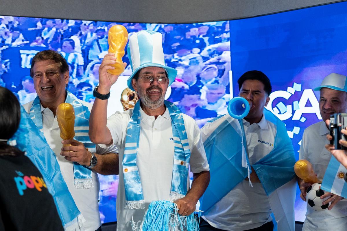 El equipo de Cadena 3 cree en Argentina.
