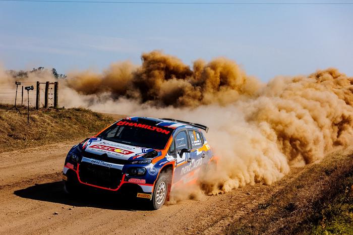 Rally Cordobés: Baldo y el Citroën dueños del sábado en Laguna Larga, con Olmedo y el Skoda escoltas