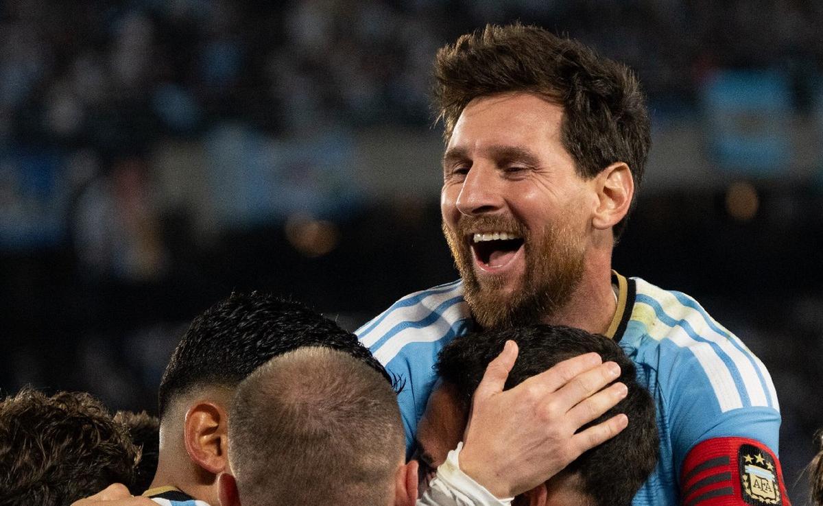Lionel Messi se despidió de la Selección Argentina. (Foto: NA)