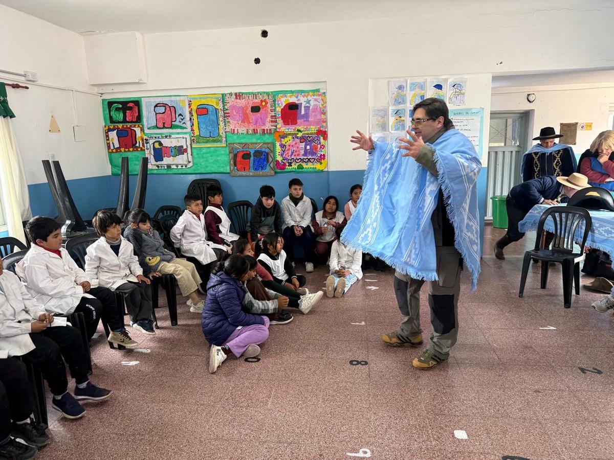 Valores: una cabalgata educativa lleva el legado de San Martín por el interior de Córdoba