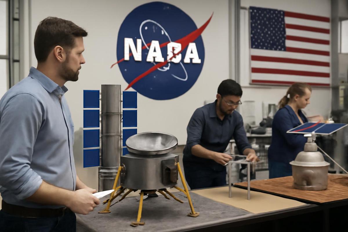 NASA selecciona tecnologías para la exploración lunar y marciana