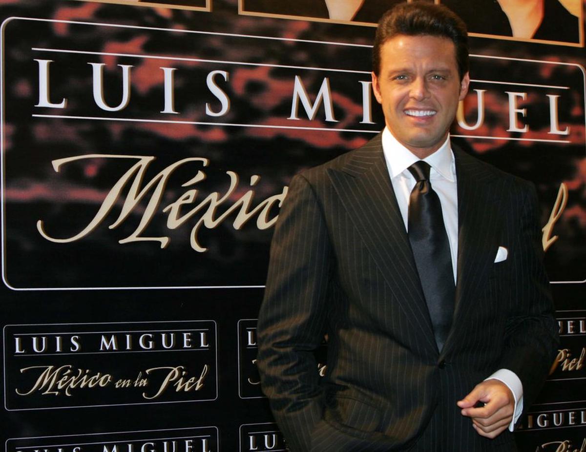 Luis Miguel sigue sumando hitos en su carrera. Foto Agencia NA.