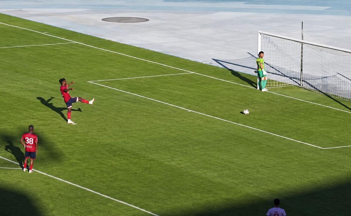 El argentino decidió no intentar atajar una polémica ejecución en la Copa Simón Bolívar.