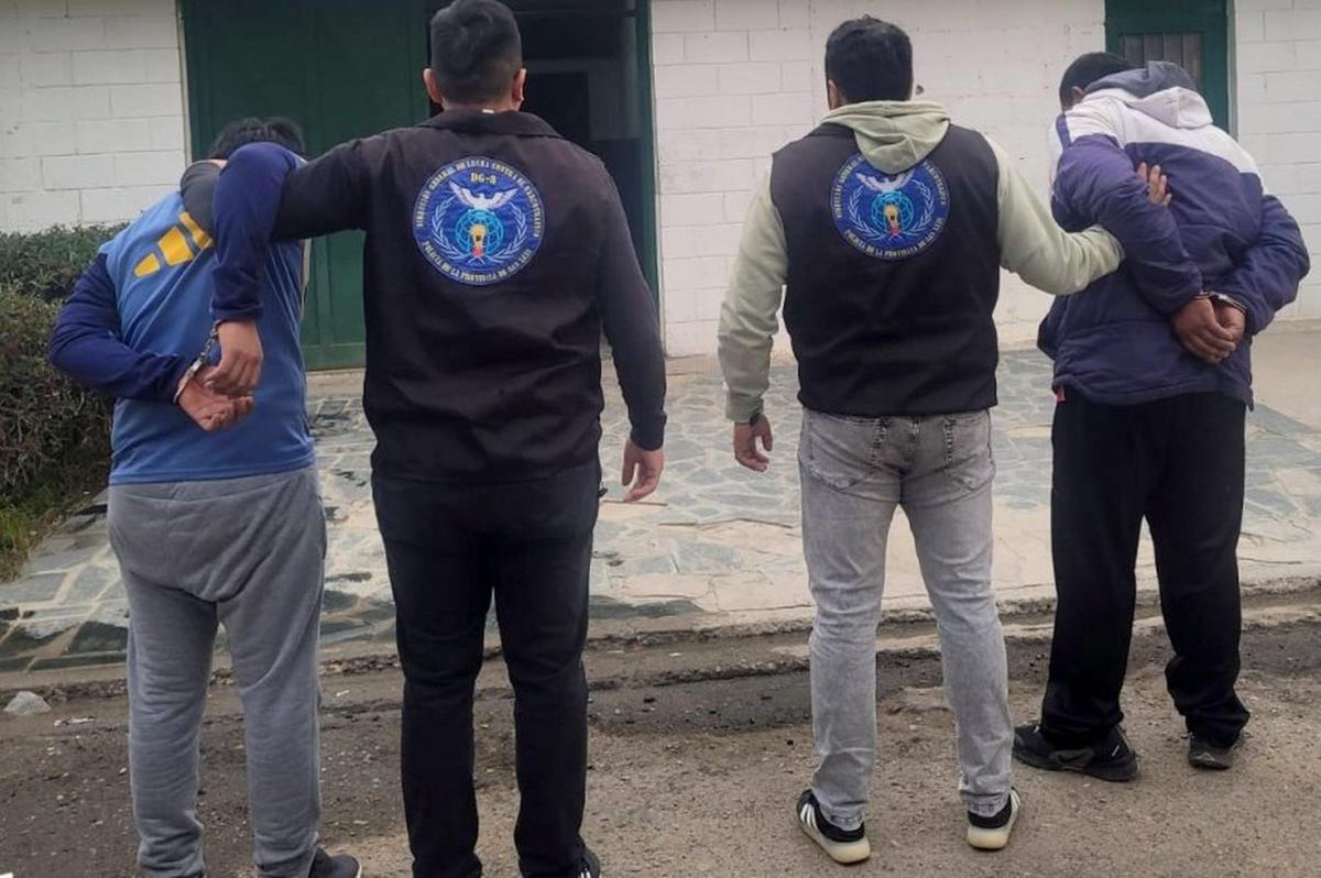 Operativos contra el narcotráfico en San Luis