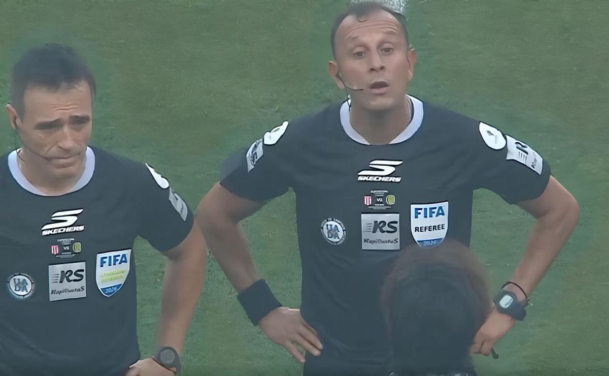 Darío Herrera, árbitro de la final de Central-Estudiantes.
