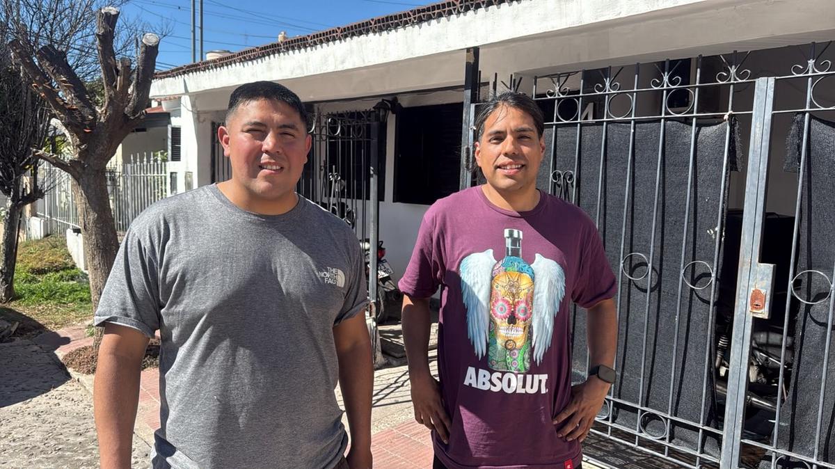 Leandro y Carlos se conocieron en la Escuela de Oficios de la UNC.