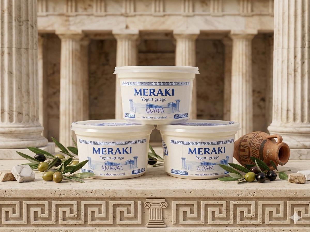 Meraki, el emprendimiento familiar de yogur griego.