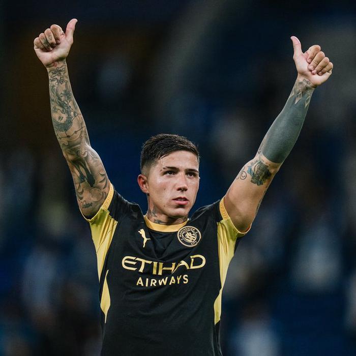 Enzo Fernández agradeció al DT del Manchester City por facilitar su traspaso desde Chelsea