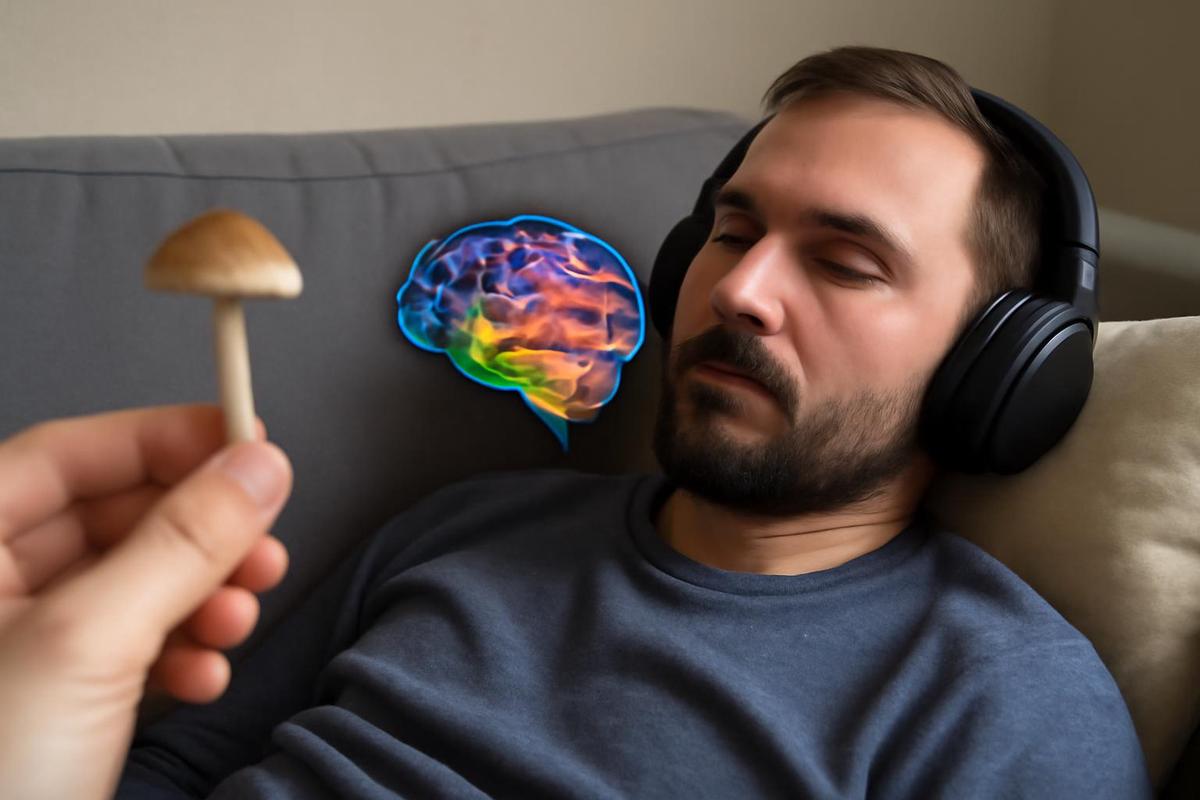 Los efectos de los hongos mágicos en el cerebro