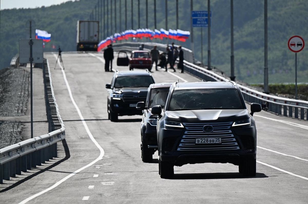 Nuevo puente una Corea del Norte con Rusia.