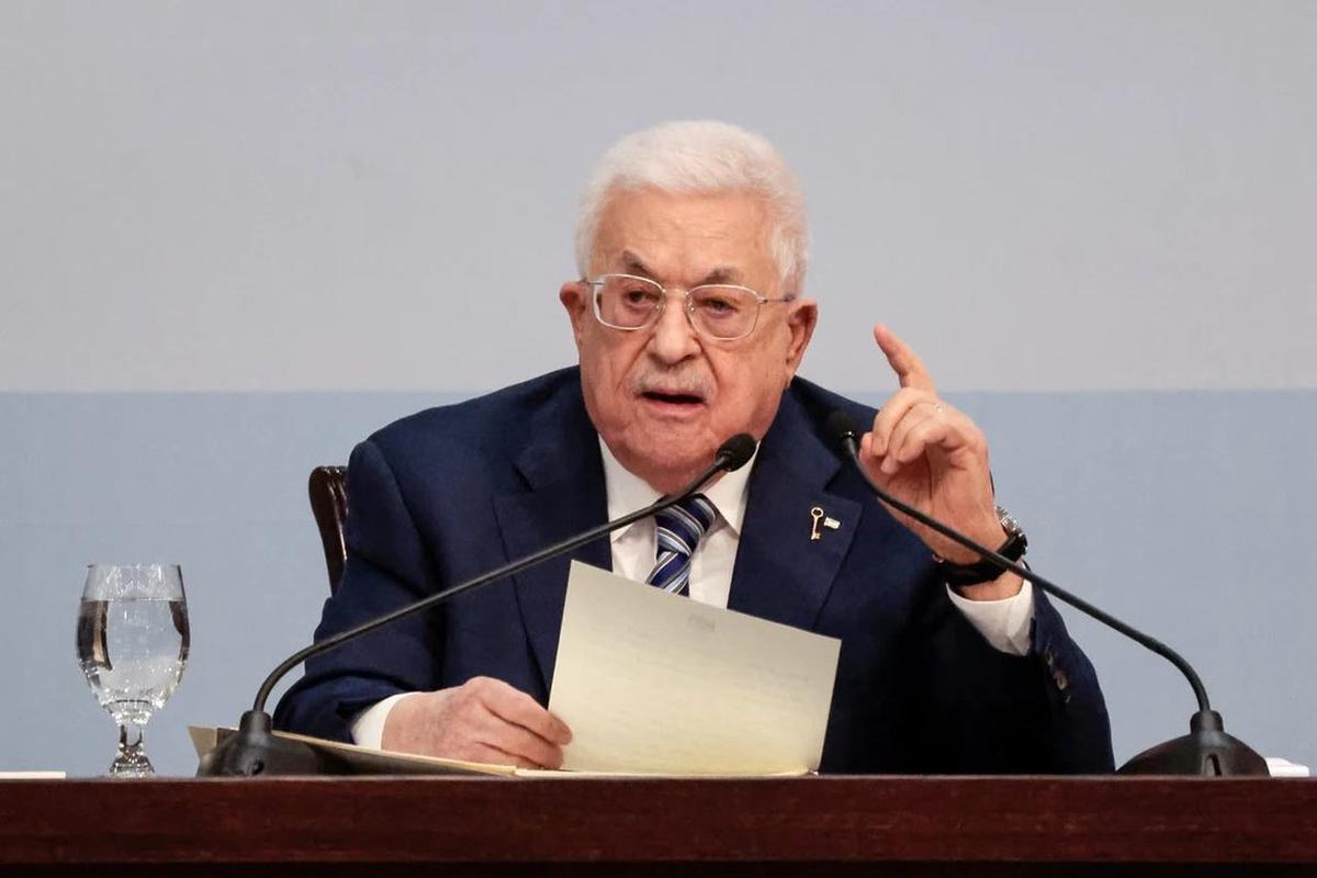 Mahmoud Abbas, presidente del Gobierno Autónomo Palestino.
