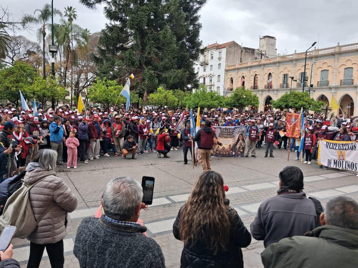 Salta recibe a miles de peregrinos en su fiesta religiosa