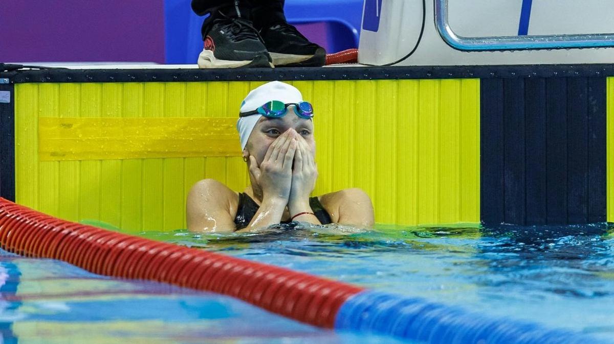 Cecilia Dieleke consiguió la tercer medalla dorada. (Foto: Aires de Santa Fe)