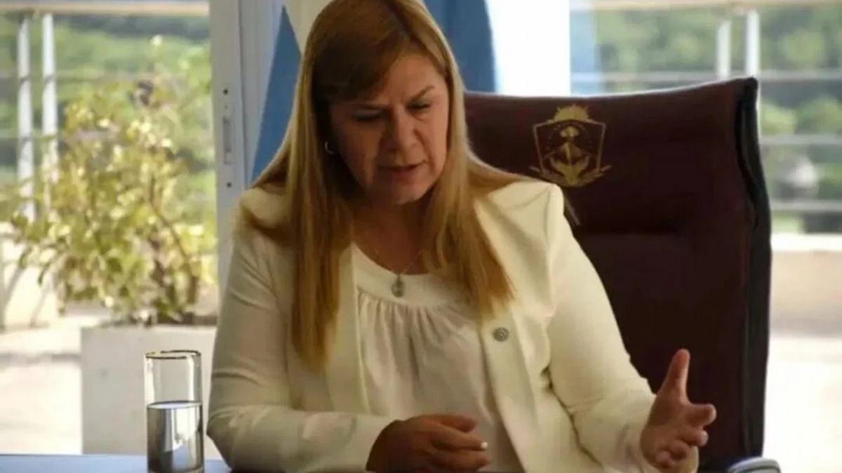 FOTO: Gloria Ruiz, la ahora exvicegobernadora neuquina. 