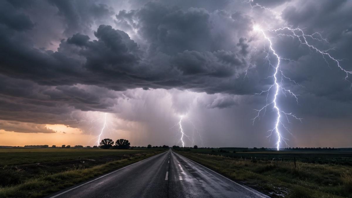 Alerta amarilla por tormentas: fuertes lluvias y granizo en cinco provincias argentinas
