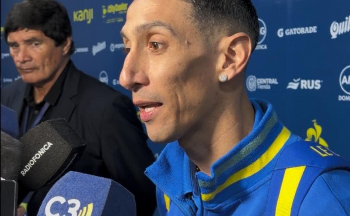 Ángel di María, jugador de Rosario Central.