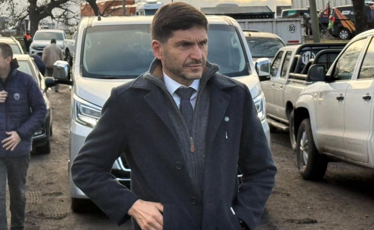El gobernador de Santa Fe, Maximiliano Pullaro.