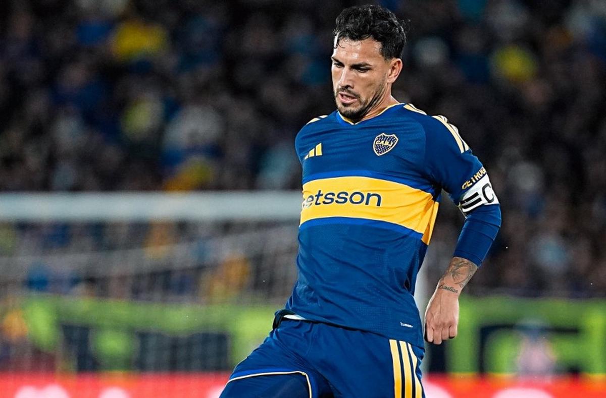 Leandro Paredes, capitán de Boca (Foto: @BocaJrsOficial)