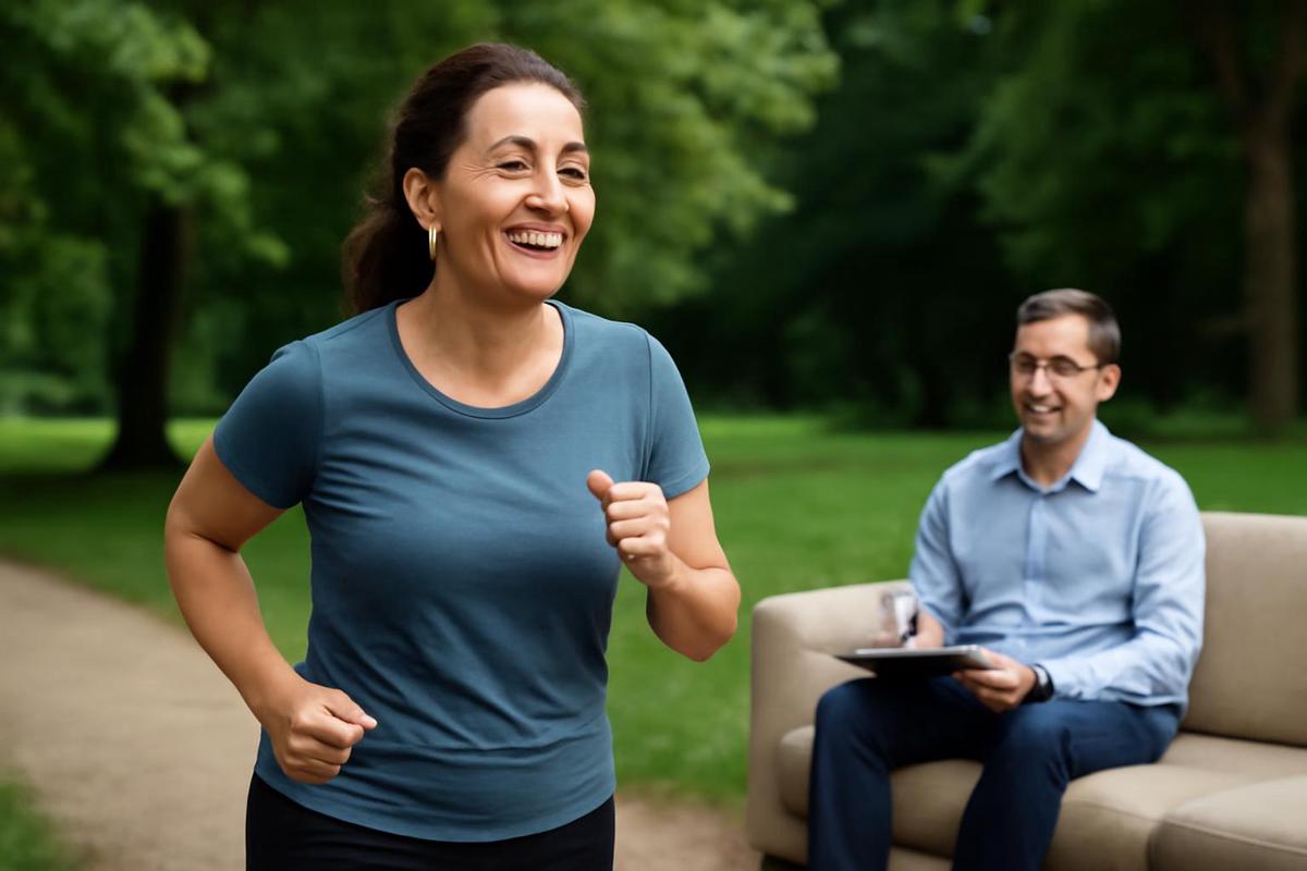 El ejercicio puede ser tan efectivo como la terapia para combatir la depresión