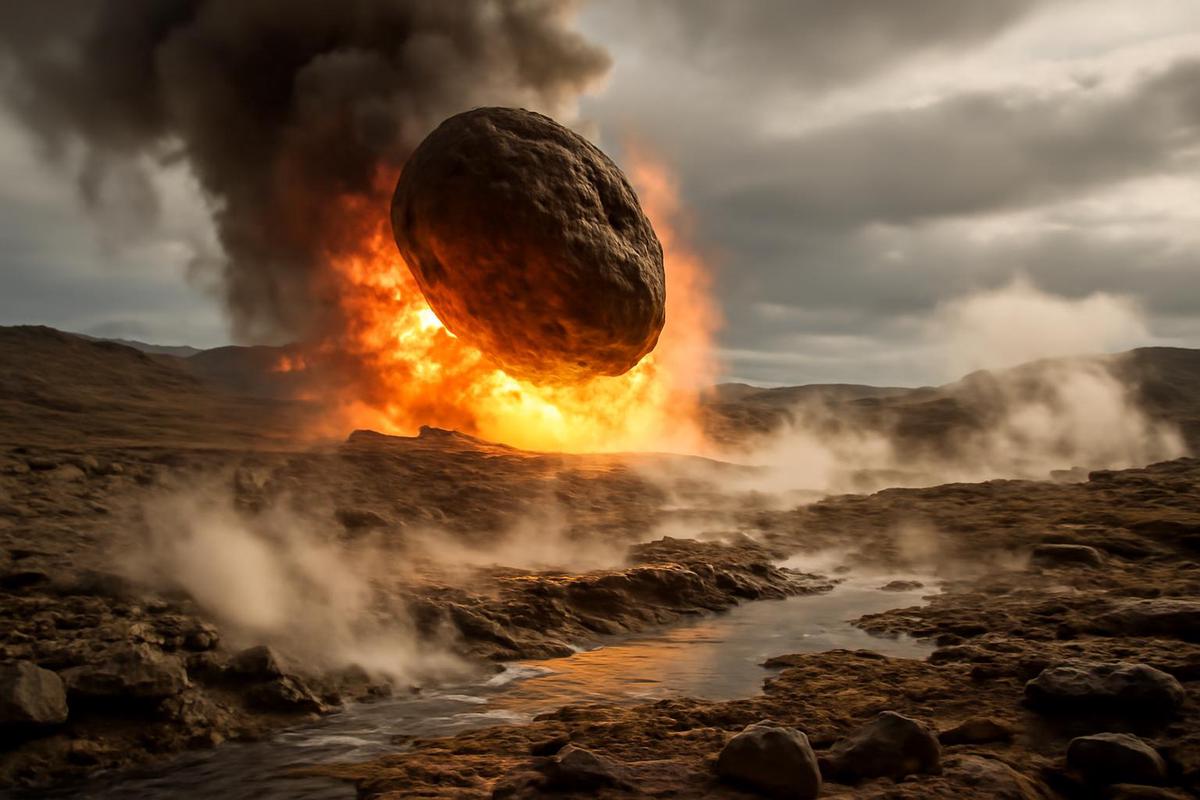 Los asteroides y el origen de la vida en la Tierra