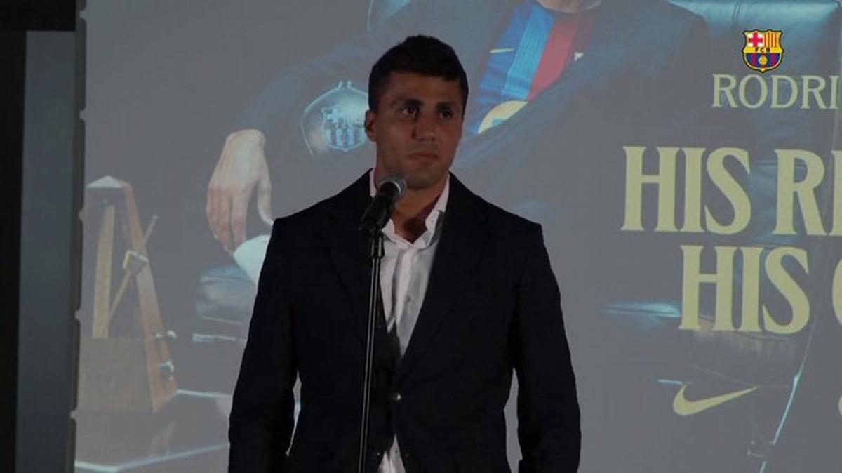 Rodri había sido elegido el mejor jugador del último Mundial.