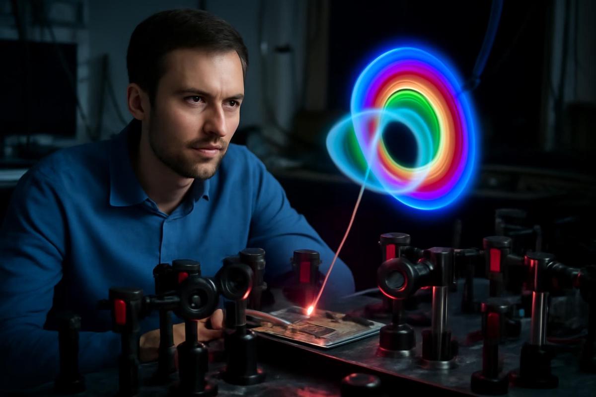 Dimensiones ocultas en un fotón