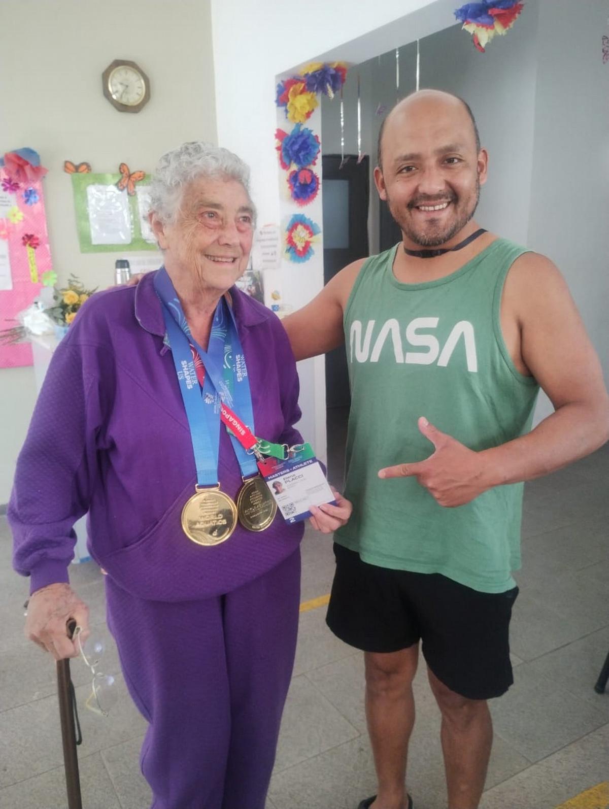 Elena Placci: la campeona que desafía la edad