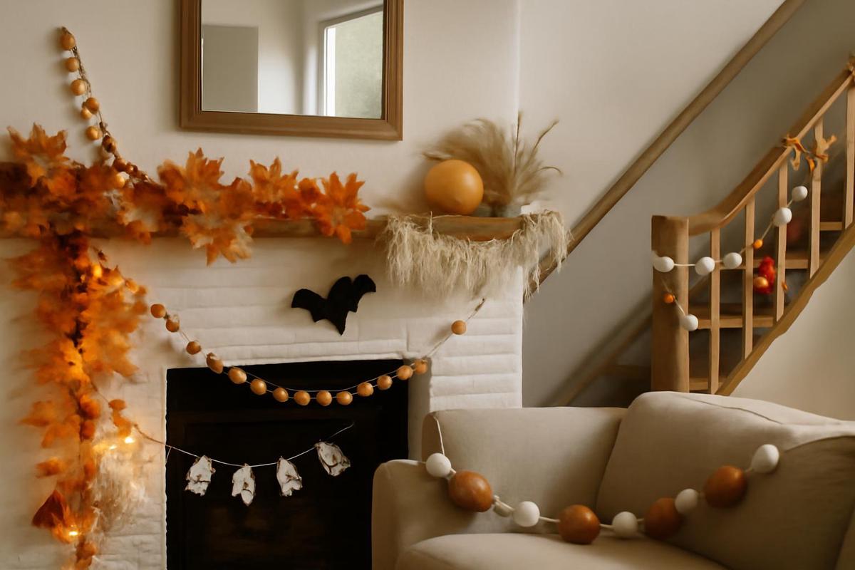 Guirnaldas de Otoño y Halloween para Decorar tu Hogar