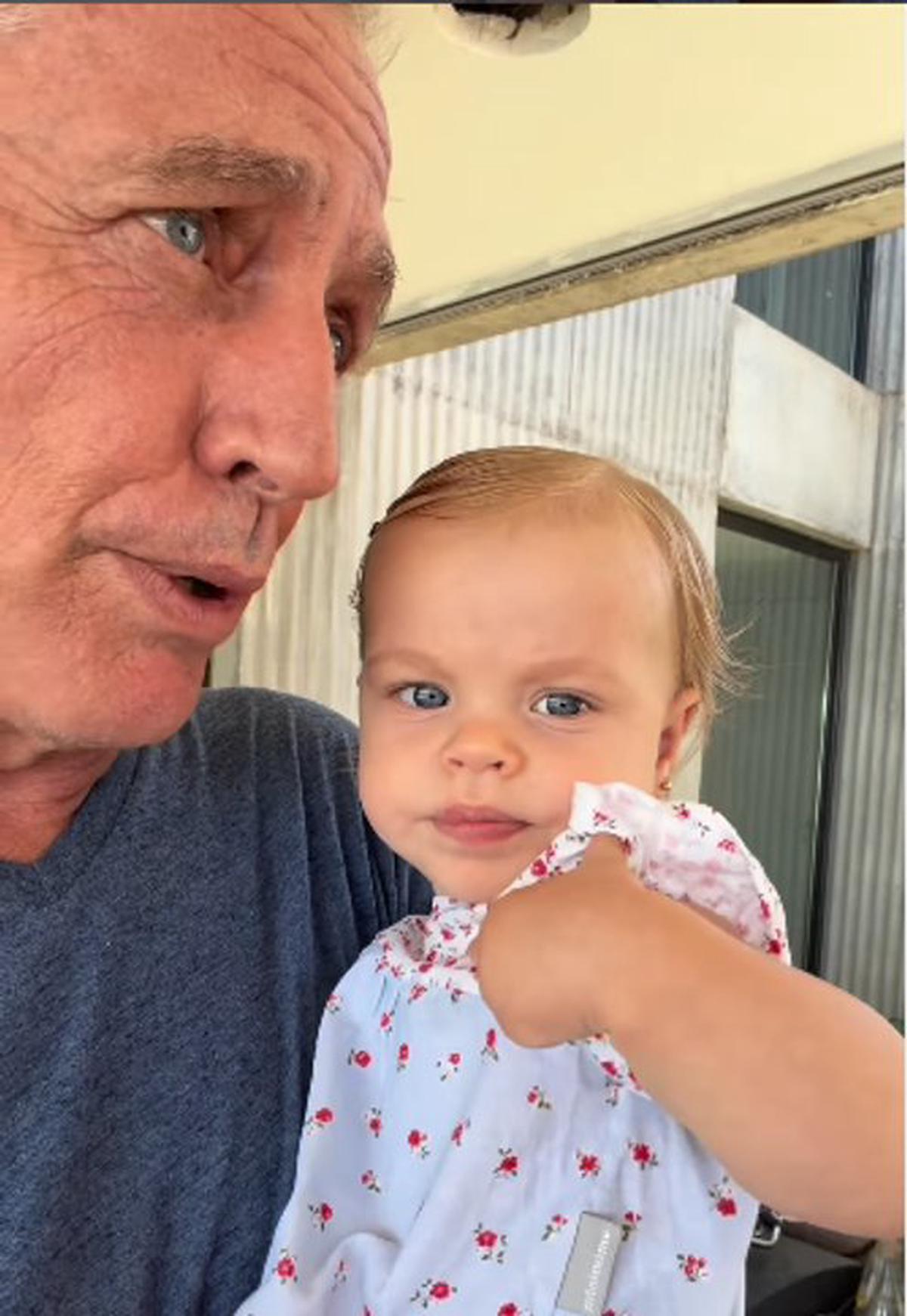 Marley junto a Milenka. Foto: Agencia NA (Redes Sociales).