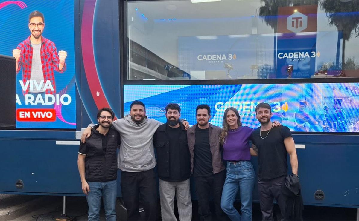 Ahyre estuvo en el Estudio Federal Sancor Seguros y adelantó su nuevo tema a Cadena 3 Rosario.