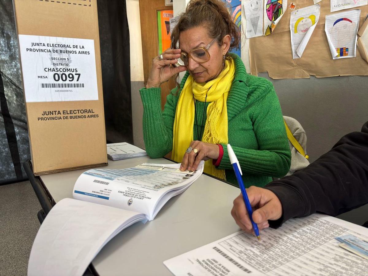 Boca de urna de las elecciones 2025 en Argentina.