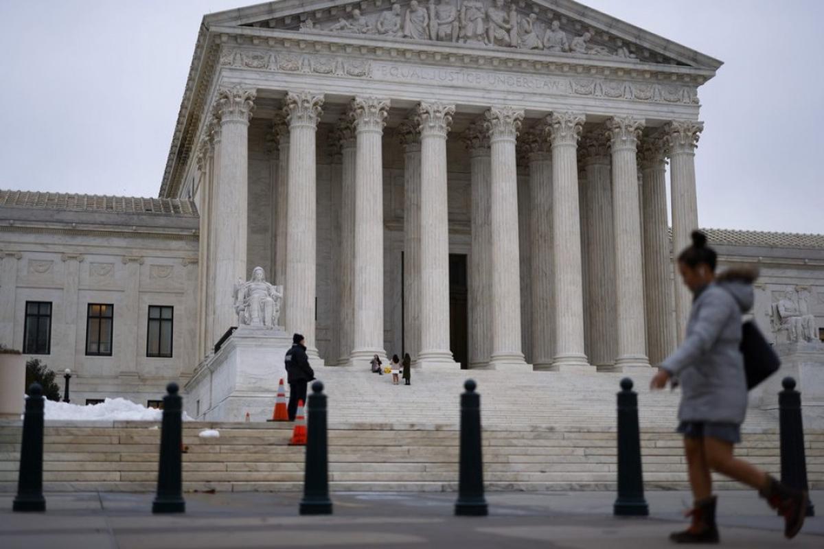 La Corte Suprema de Estados Unidos.