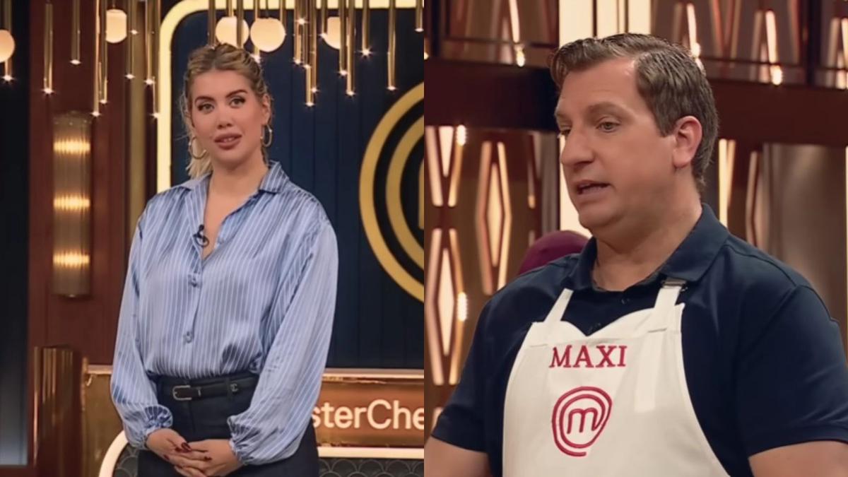MasterChef Celebrity: Wanda Nara picanteó a Maxi López con una pregunta sobre Daniela Christiansson