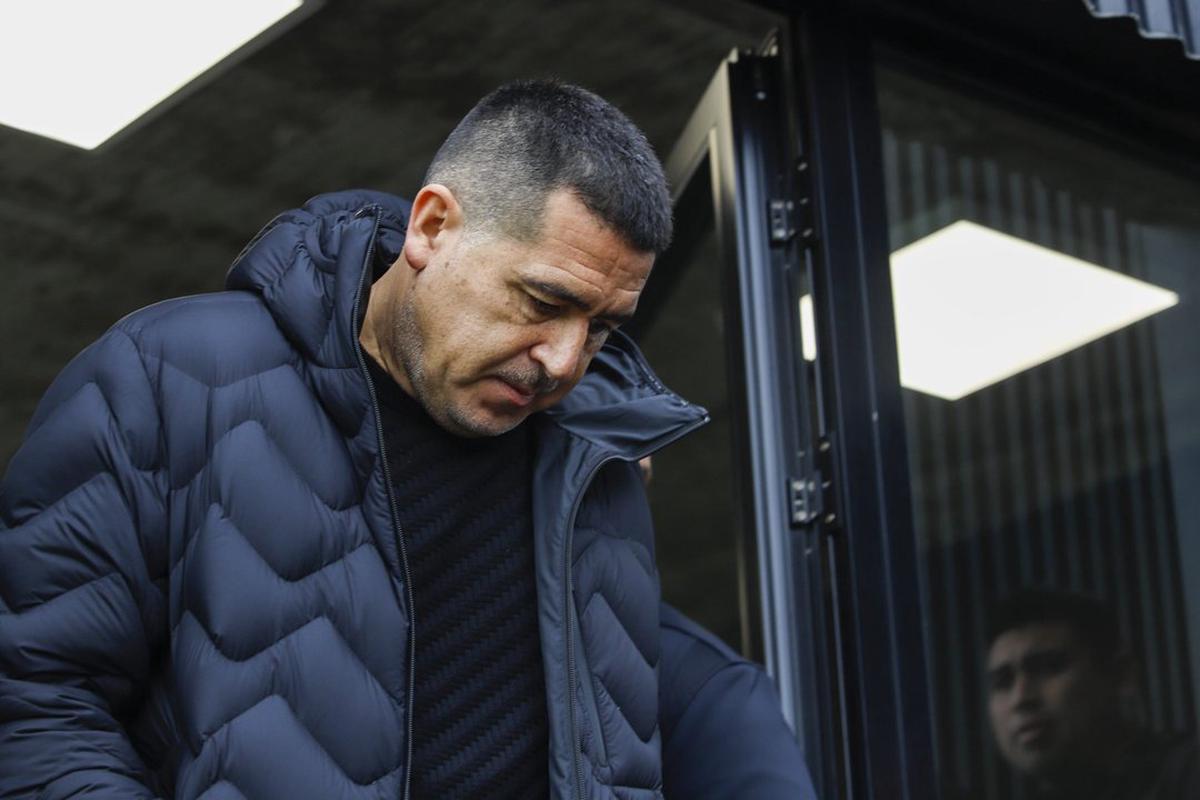 El presidente de Boca, Juan Román Riquelme.