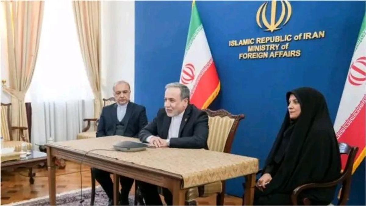 El canciller de Irán Seyed Abbas Araghchi informó a diplomáticos extranjeros (Foto NA/Redes)