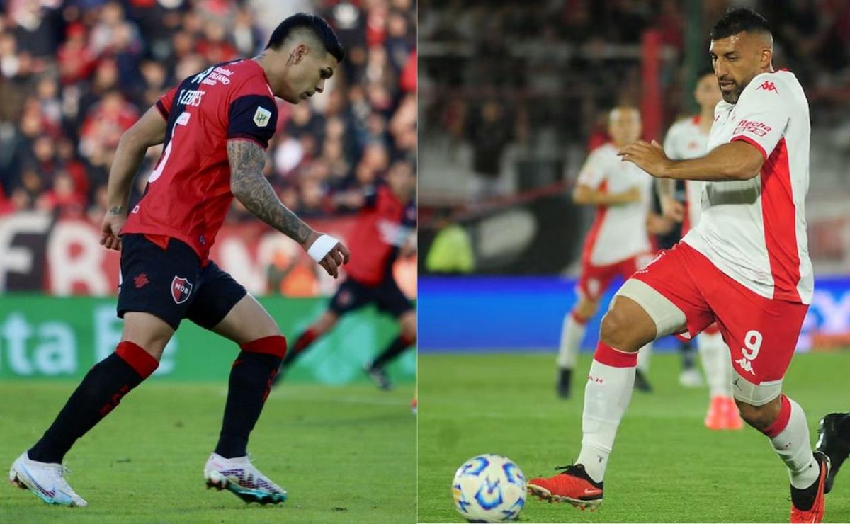 FOTO: Newell's vs. Huracán. Liga Profesional 2024. 