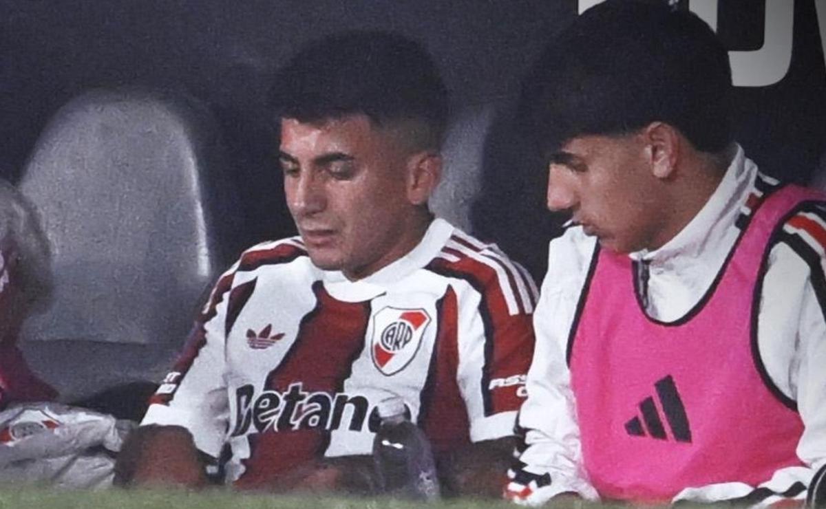 Se confirmó la lesión de Thiago Almada (Foto: @RiverLPM).