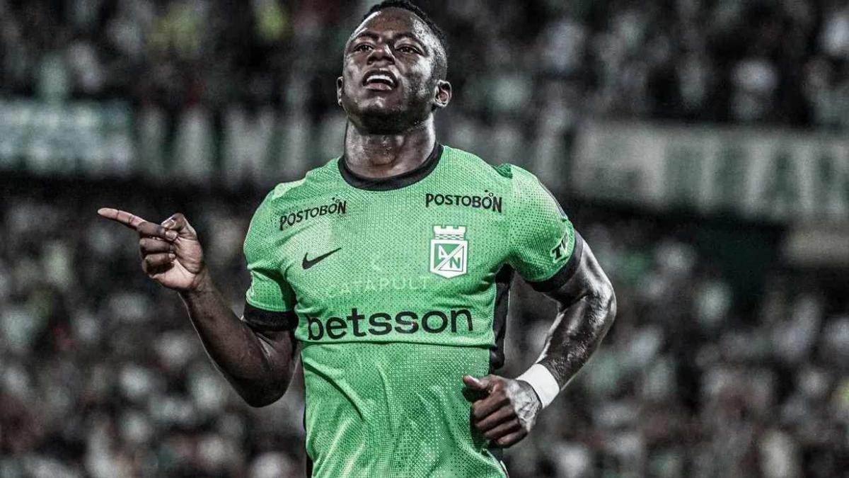 Marino Hinestroza en Atlético Nacional de Medellín.