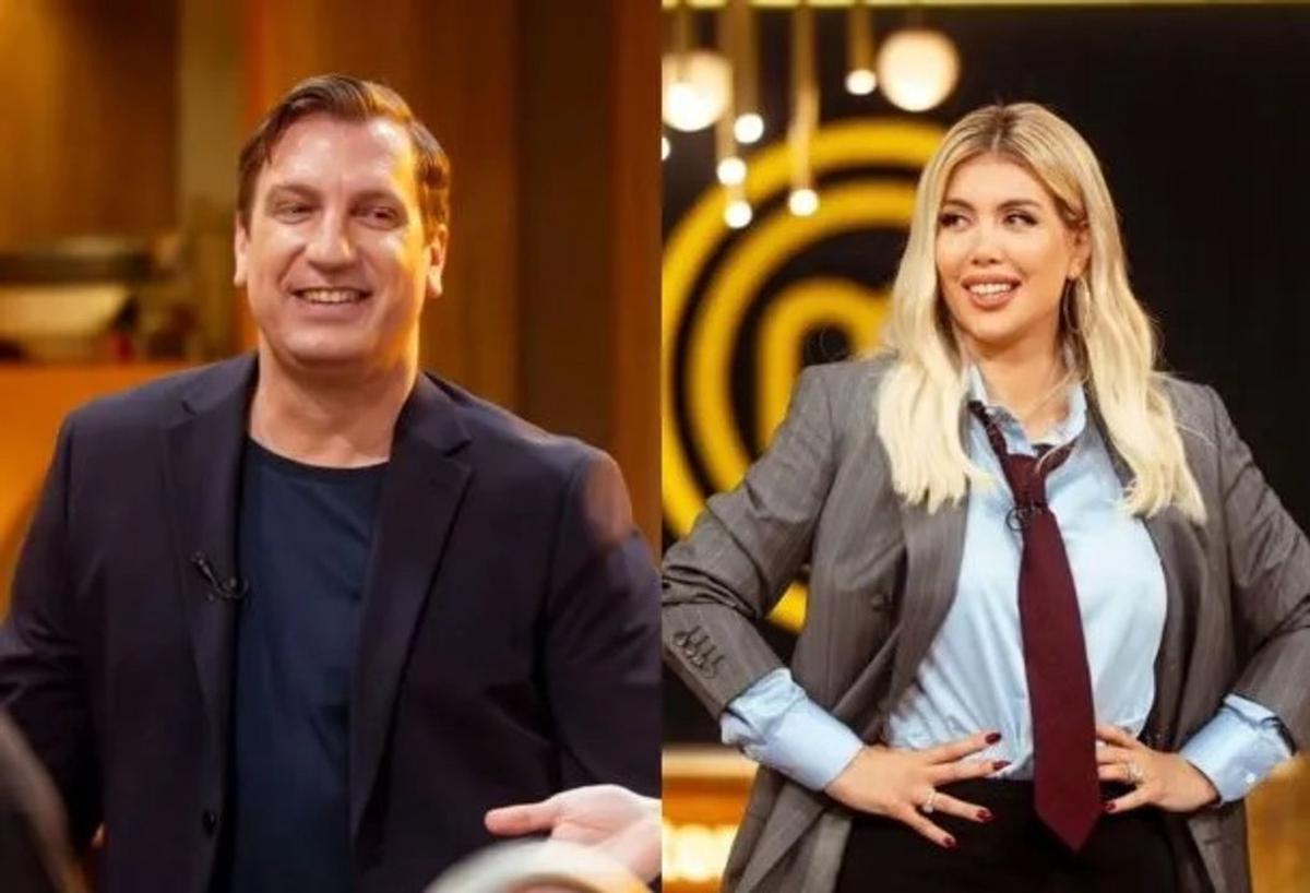 Maxi López y Wanda Nara. Foto: Agencia NA (Captura)