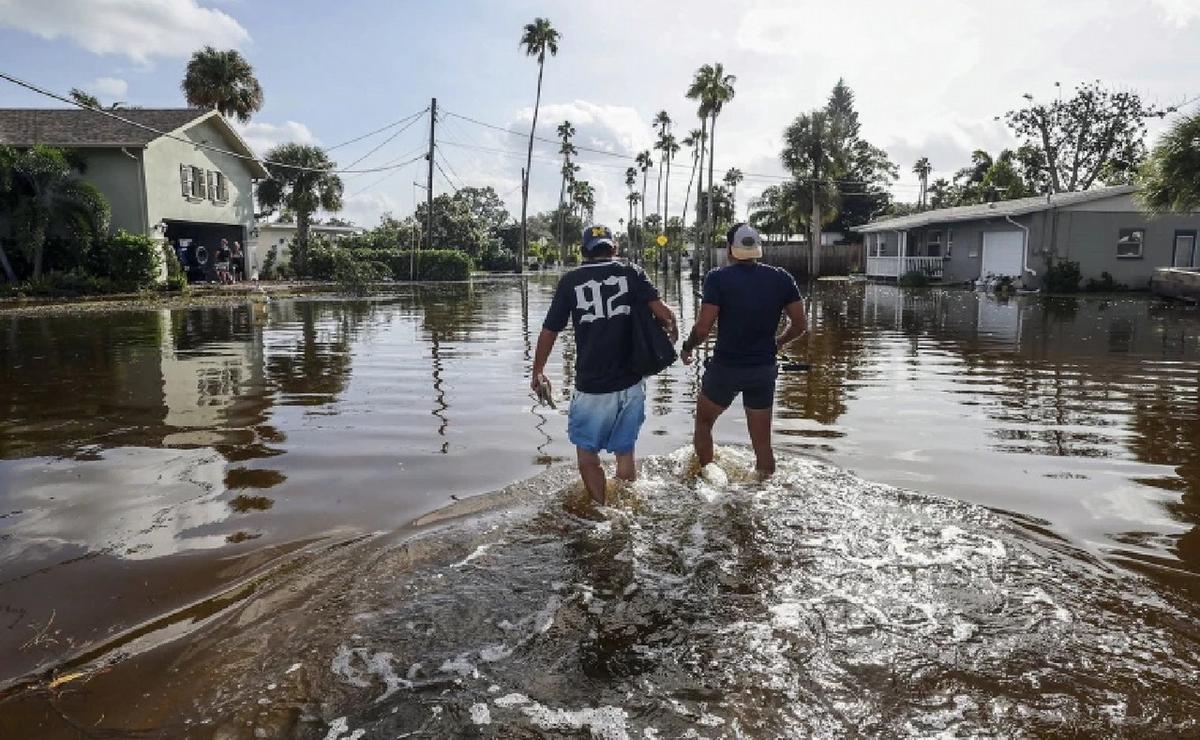 FOTO: El paso del huracán Helene en Estados Unidos. (Foto: NBC/CNN/CTIF.org)