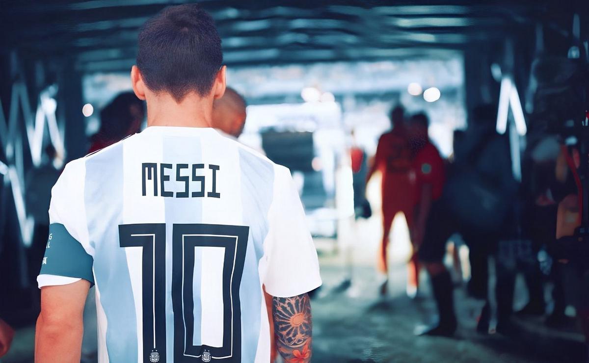 El capitán de la Selección Argentina.
