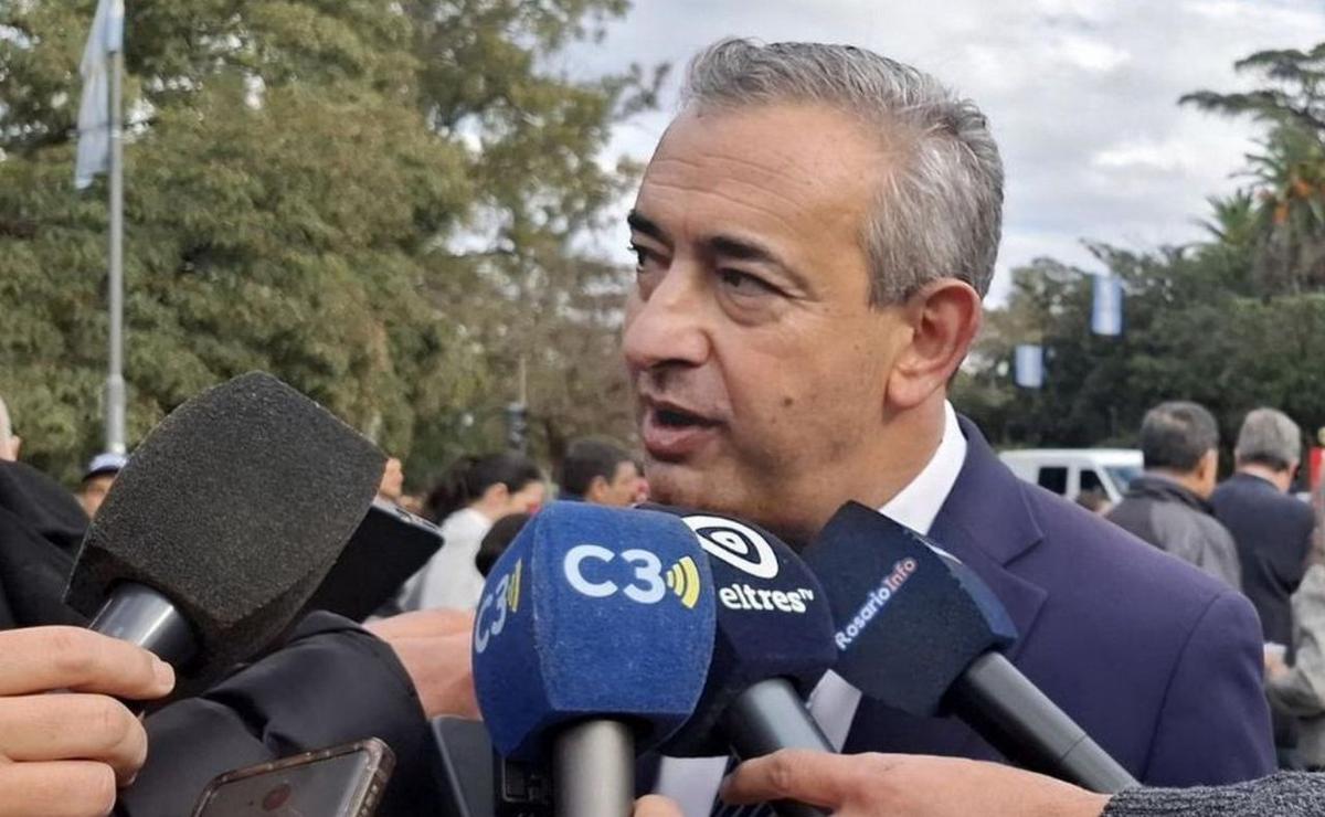 El intendente Pablo Javkin.