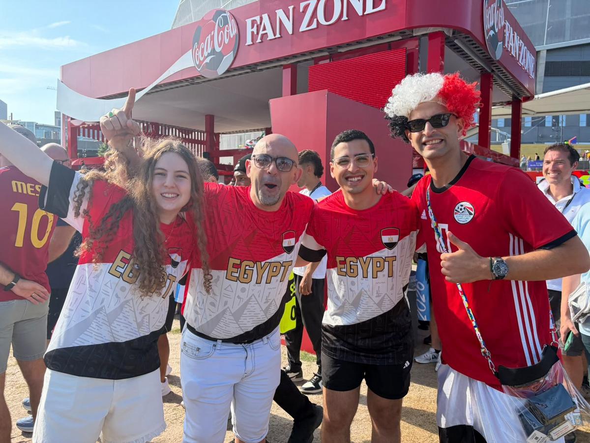 Los egipcios también vivieron su fiesta.