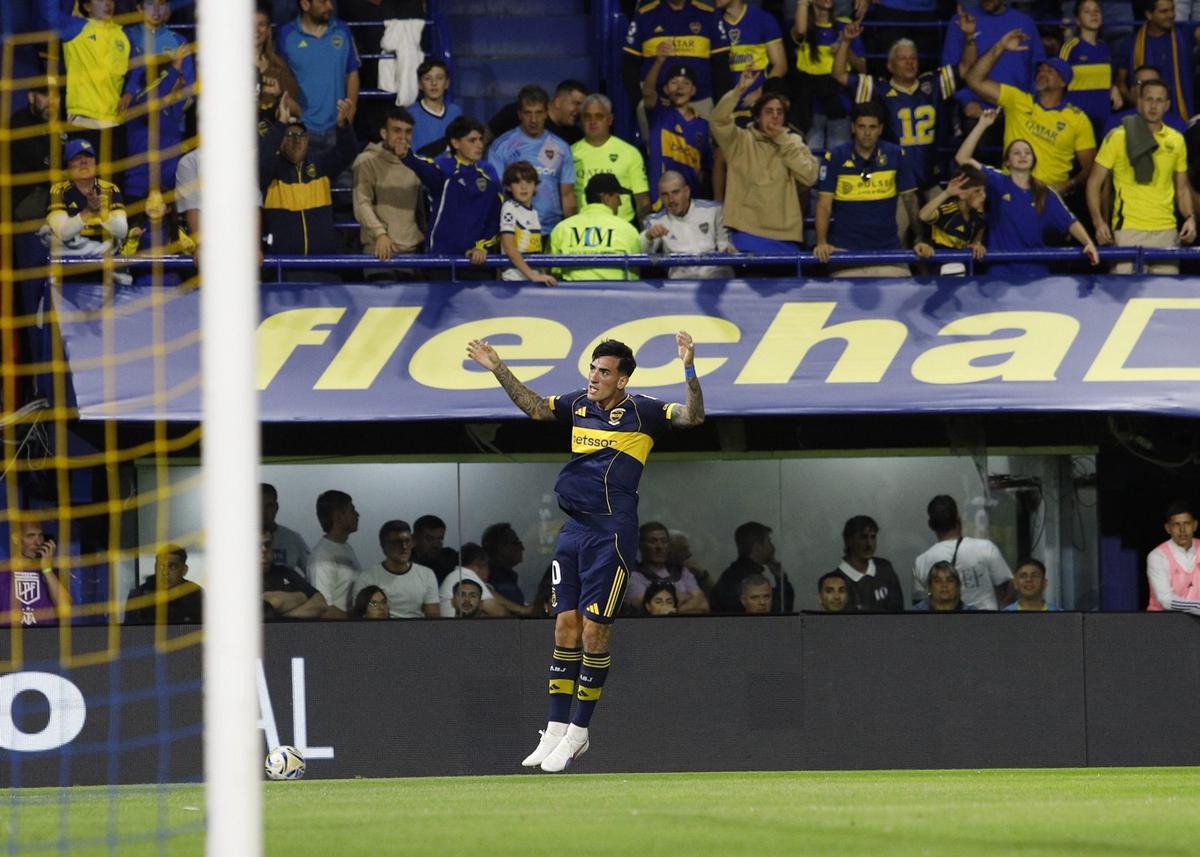 Merentiel anotó el gol del equipo