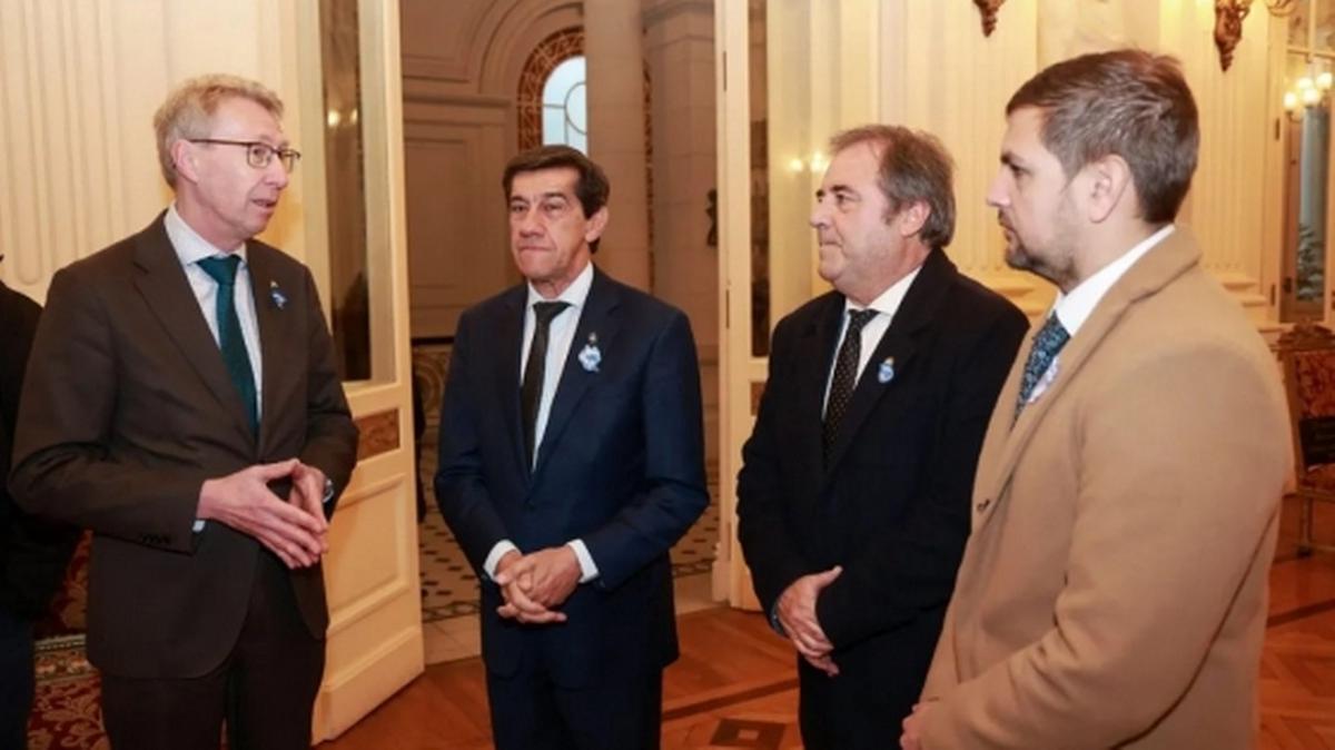 El gobernador Carlos Sadir destaca la importancia de la visita del embajador sueco