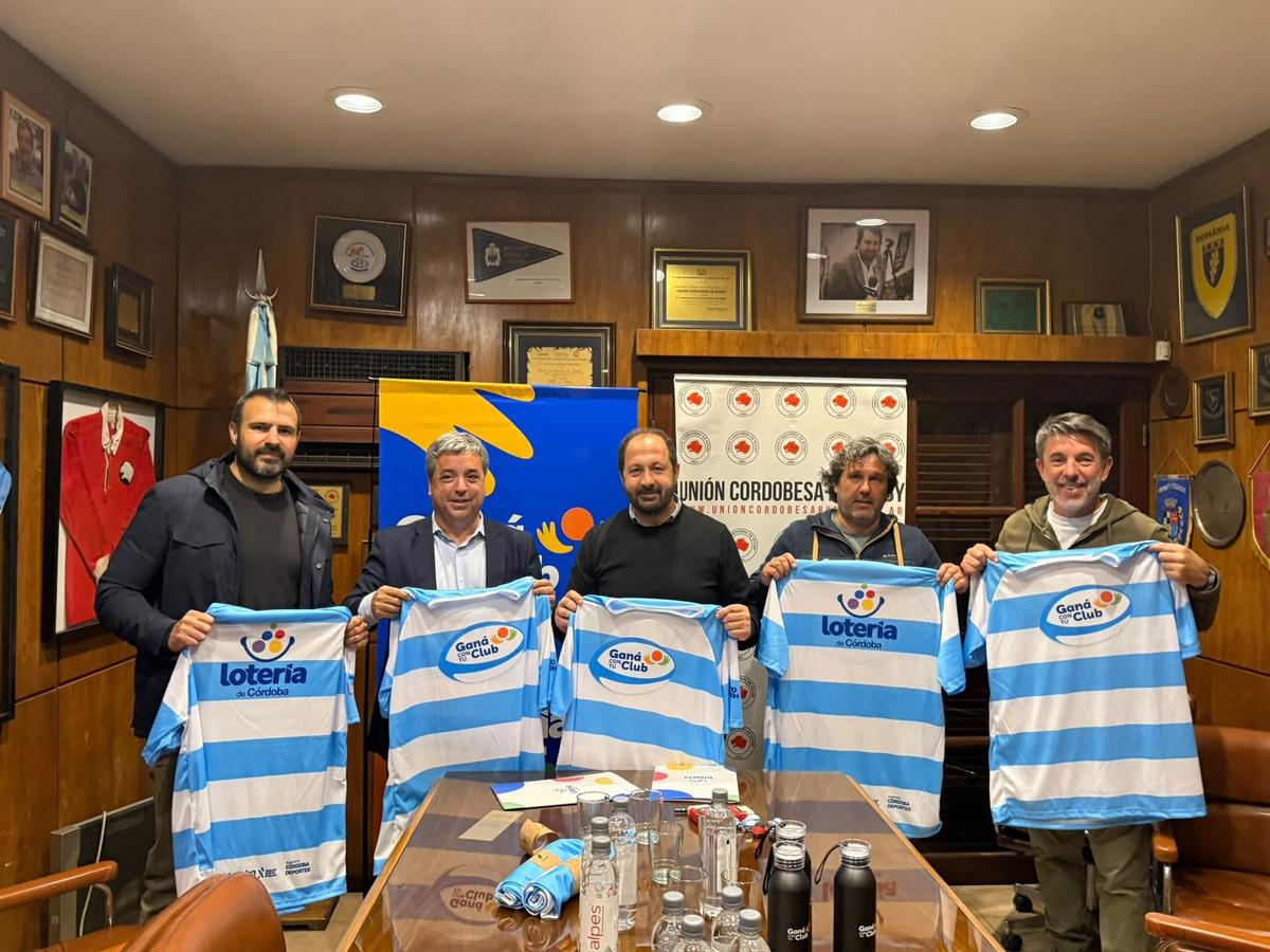 Lotería de Córdoba junto a Unión Cordobesa de Rugby