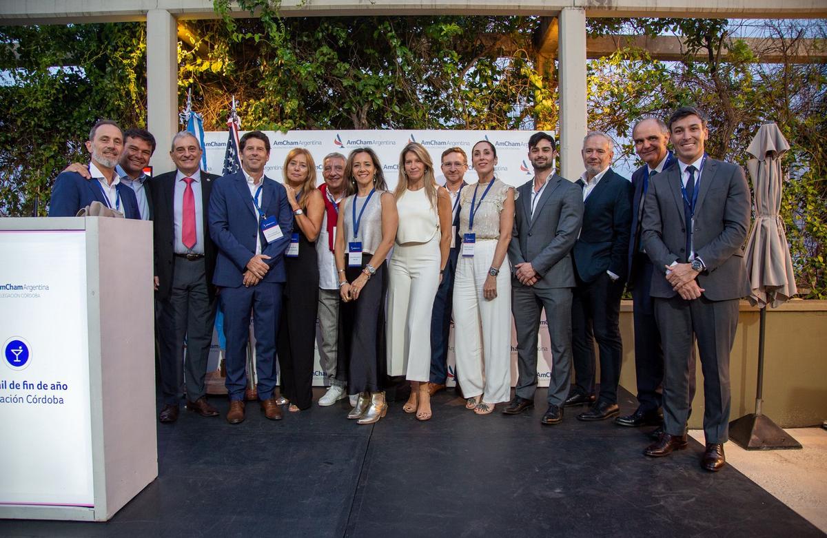 FOTO: La Delegación Córdoba de AmCham cerró el año con funcionarios y empresas socias