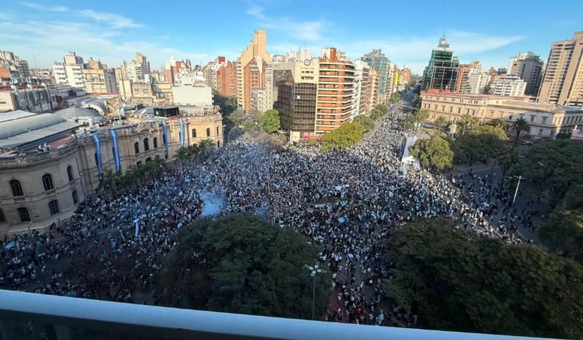 El Patio Olmos, explotado en los festejos.