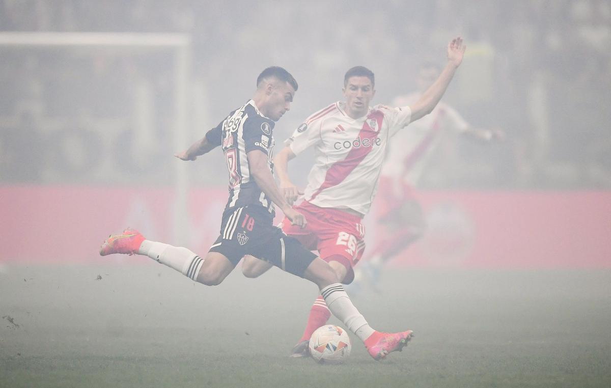 FOTO: Atlético Mineiro recibe a River en Brasil